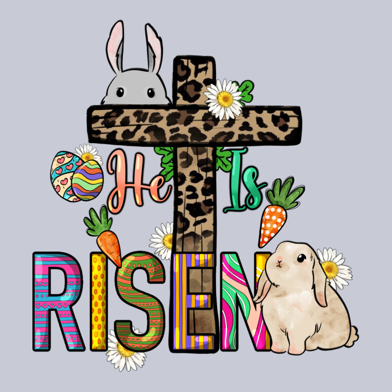 He Is Risen Easter Heavyweight Hoodie by NancyCooperArtShop | Teevron