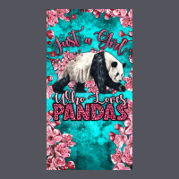 Just A Girl Who Loves Pandas Vintage Hoodie | Teevron