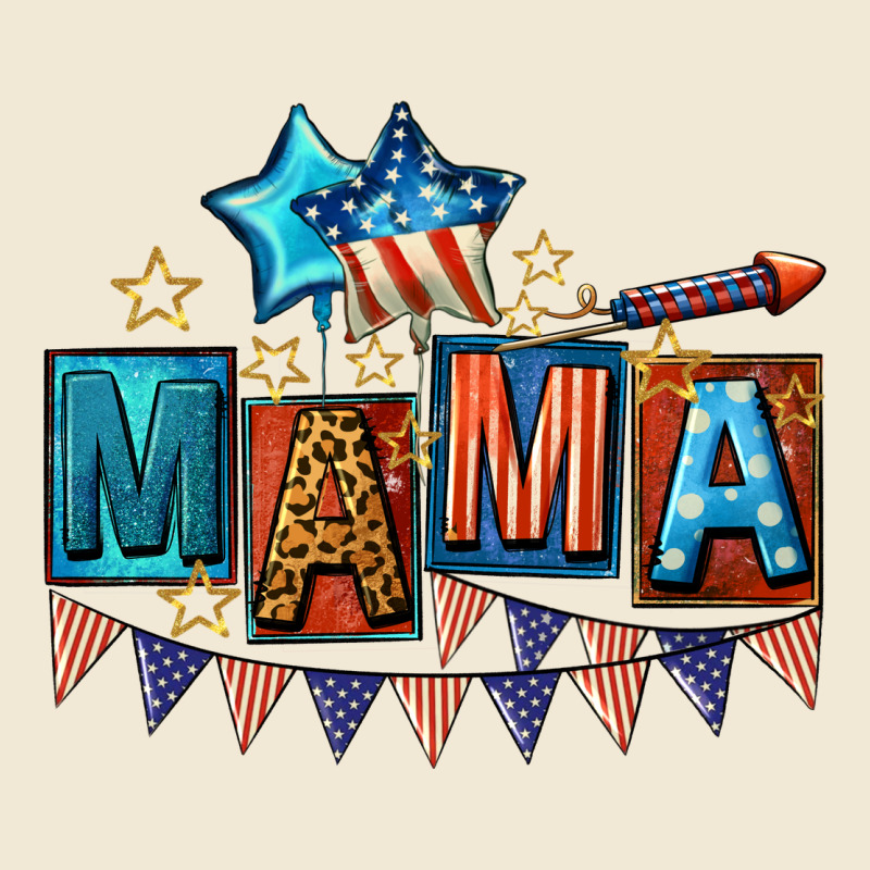 All American Mama 4th Of July Ladies Tee by CowGirlArtShop | Teevron