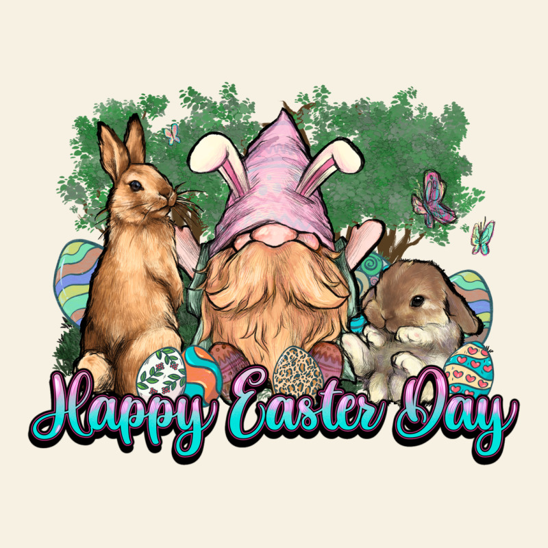 Gnome Bunny Happy Eater Day Vintage Tee by NancyCooperArtShop | Teevron