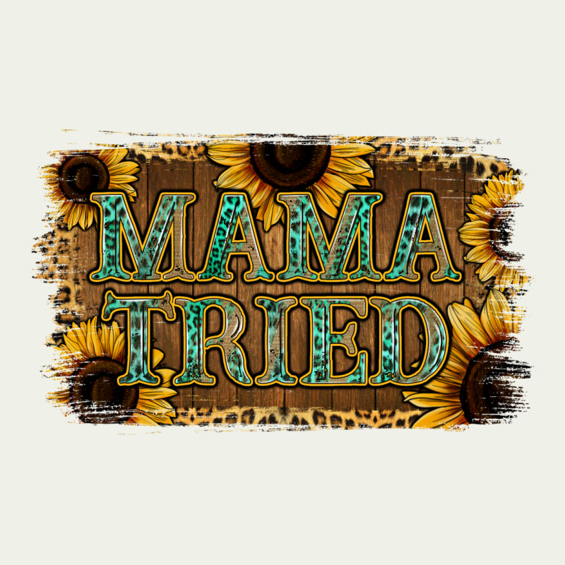 Sunflower Leopard Mama Tried Urban Heavy Tee by Jasminsmagicworld | Teevron