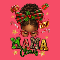 Mama Claus Afro Messy Bun Premium Sweatshirt | Teevron