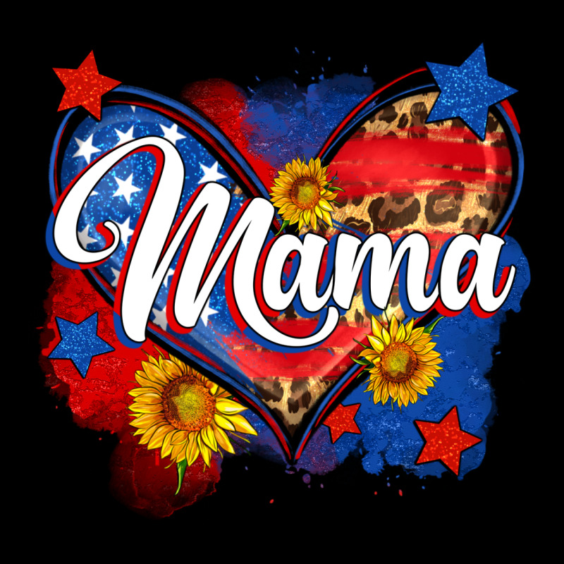 American Mama Heart Ladies Tee by Neo Western | Teevron