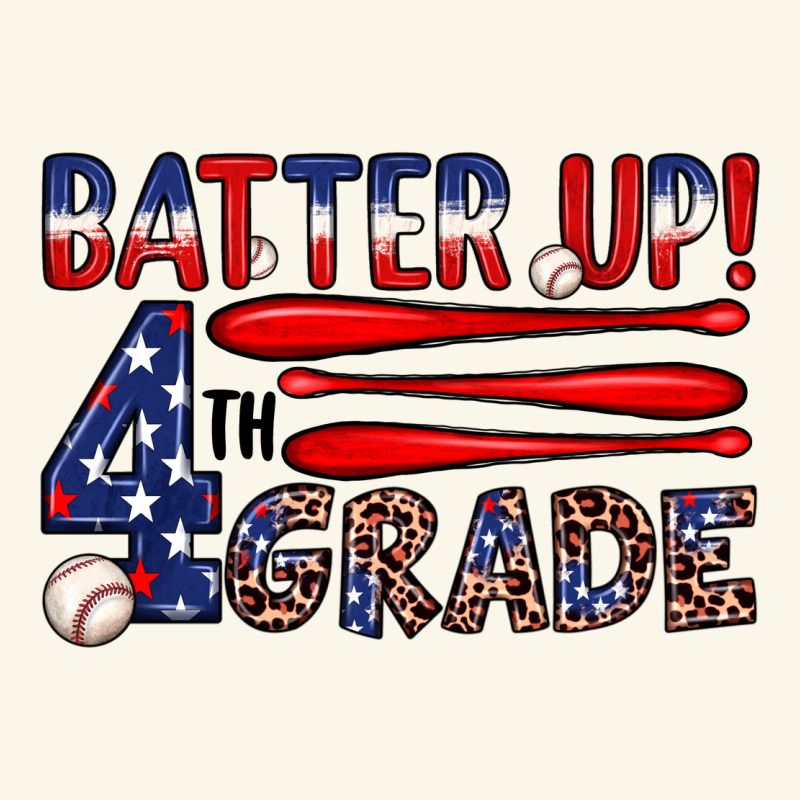 Batter Up 4th Grade Premium Hoodie by JahusDesignShop | Teevron