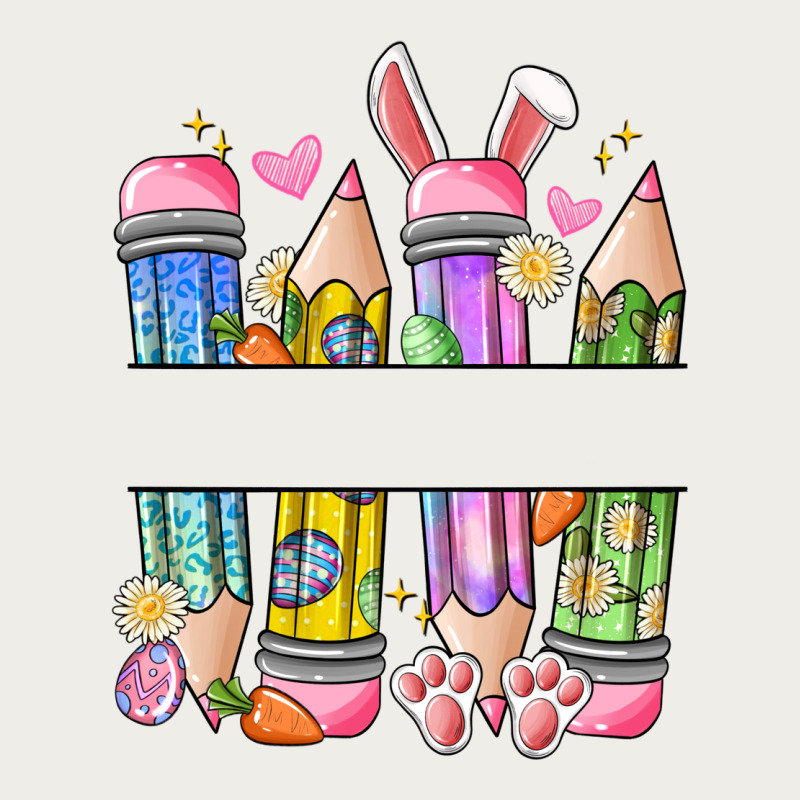 Easter Teacher Pencils Zipper Hoodie by Artiststas | Teevron