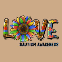 Love Sunflower Autism Awareness Vintage Hoodie | Teevron