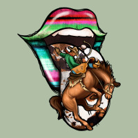 Serape Cowboy Tongue Urban Heavy Tee | Teevron