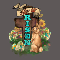 He Is Risen Bunny Cross Easter Day Premium Hoodie | Teevron