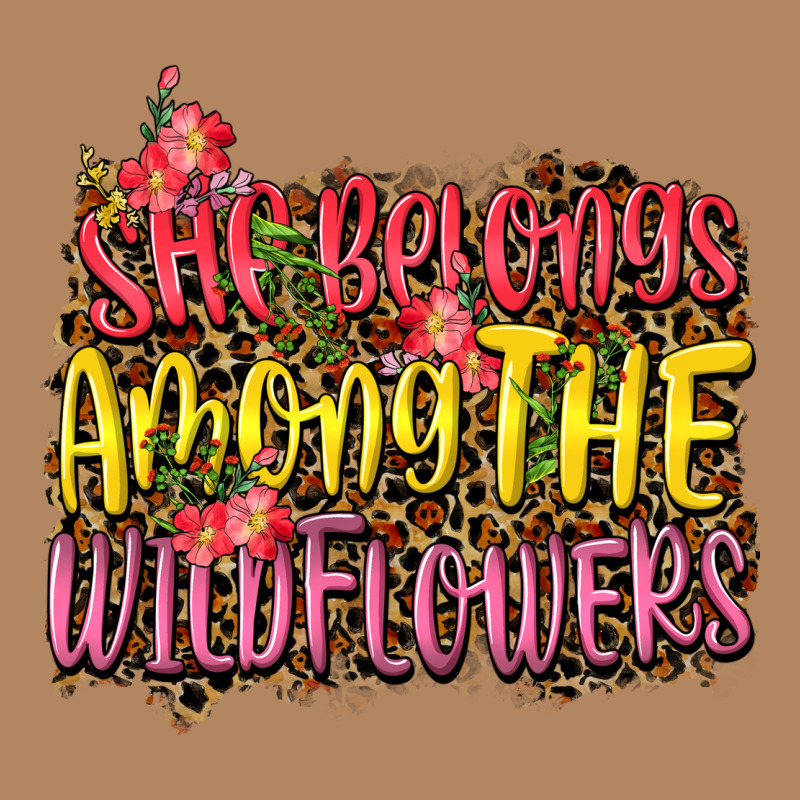 She Belongs Among The Wildflowers Long Sleeve Tee by NancyCooperArtShop | Teevron