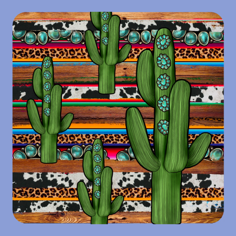 Cactus Gemstone Coaster Long Sleeve Tee by JahusDesignShop | Teevron