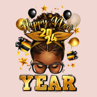 Happy New Year Afro Messy Bun Premium Sweatshirt | Teevron
