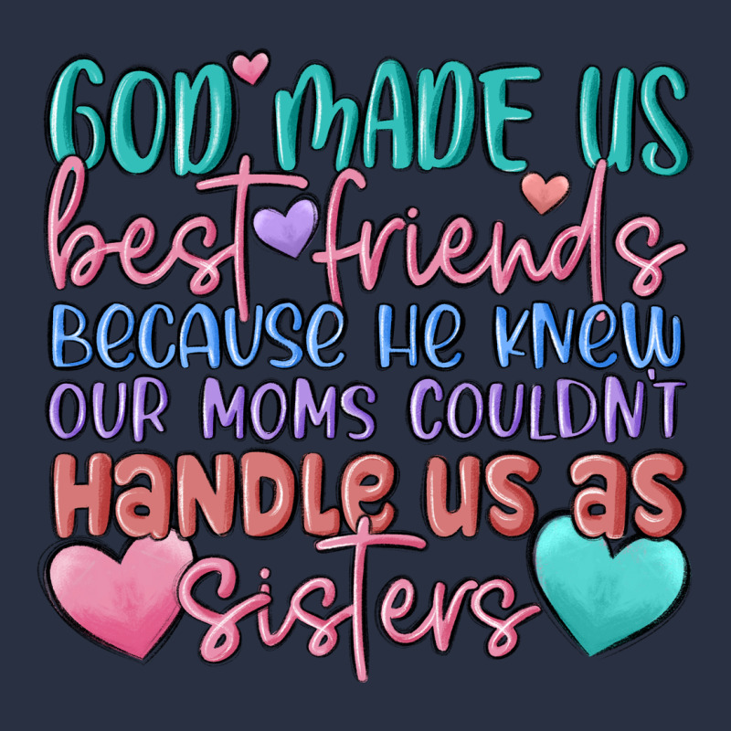 God Made Us Best Friend Heavyweight Sweatshirt by MaliasSmallBusiness | Teevron