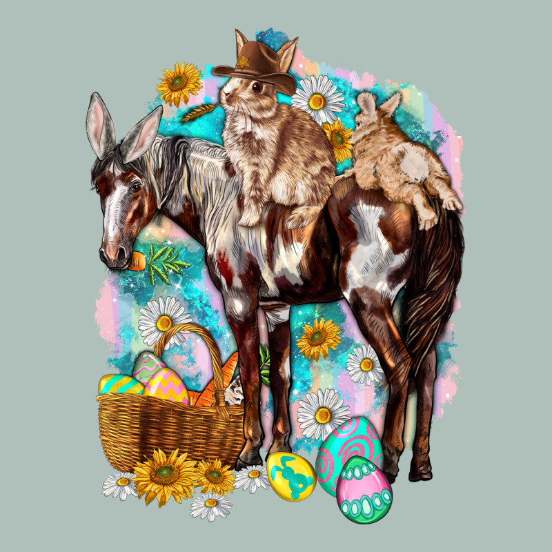 Happy Easter Day Rodeo Heavyweight Hoodie by NancyCooperArtShop | Teevron