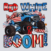 Red White And Boom 4th Of July Zipper Hoodie | Teevron
