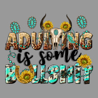 Adulting Is Some Bullshit Vintage Hoodie | Teevron
