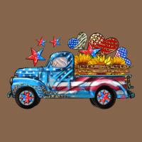 American Truck And Flag With Stars Premium Tee | Teevron