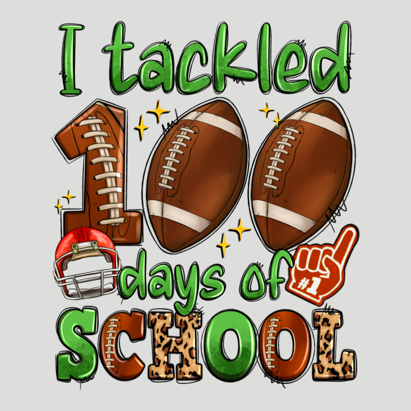 I Tackled 100 Days Of School Zipper Hoodie by Artiststas | Teevron