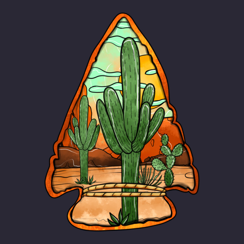 Desert Cactus Arrowhead Vintage Tee by Jasminsmagicworld | Teevron