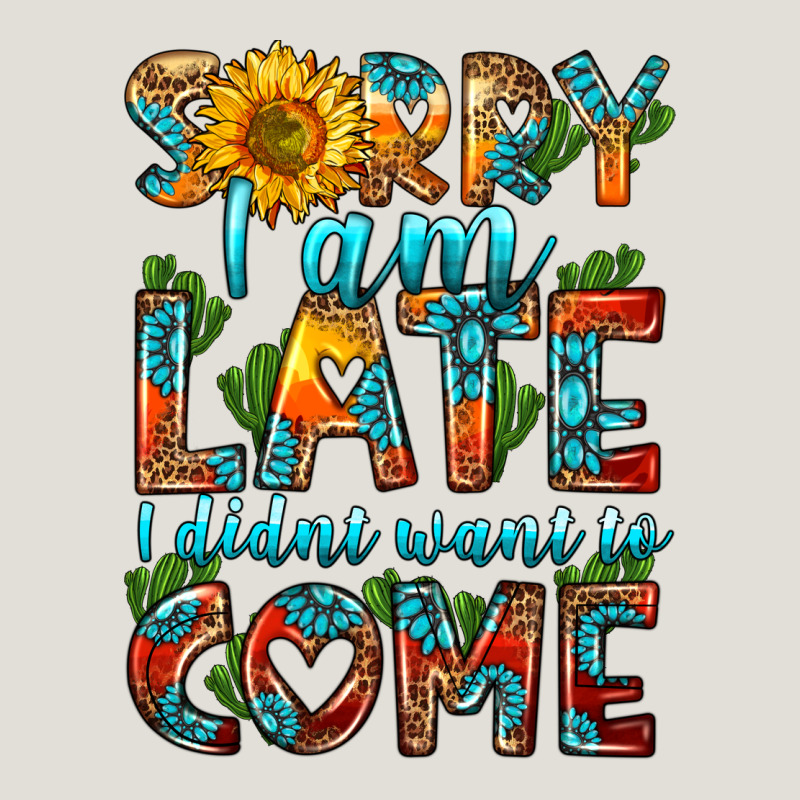Sorry I Am Late I Didnt Want To Come Heavy Core Tee by HRA Design Shop | Teevron