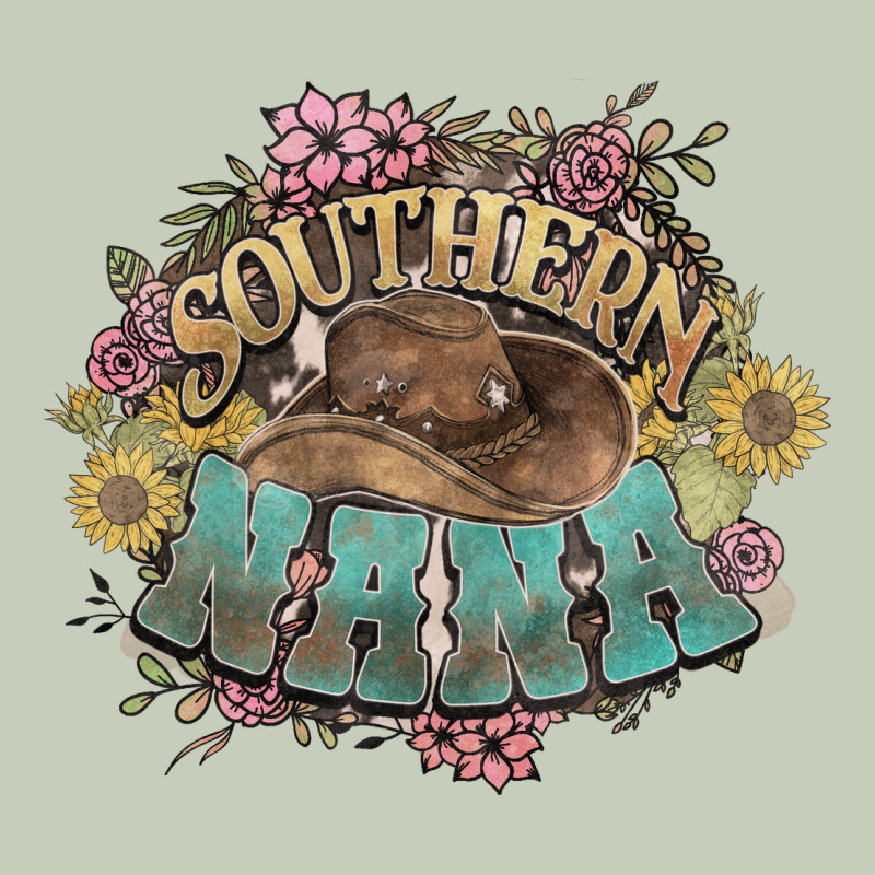 Southern Nana Western Flowers Long Sleeve Tee by NancyCooperArtShop | Teevron