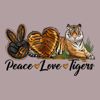 Peace Love Tigers Vintage Hoodie | Teevron