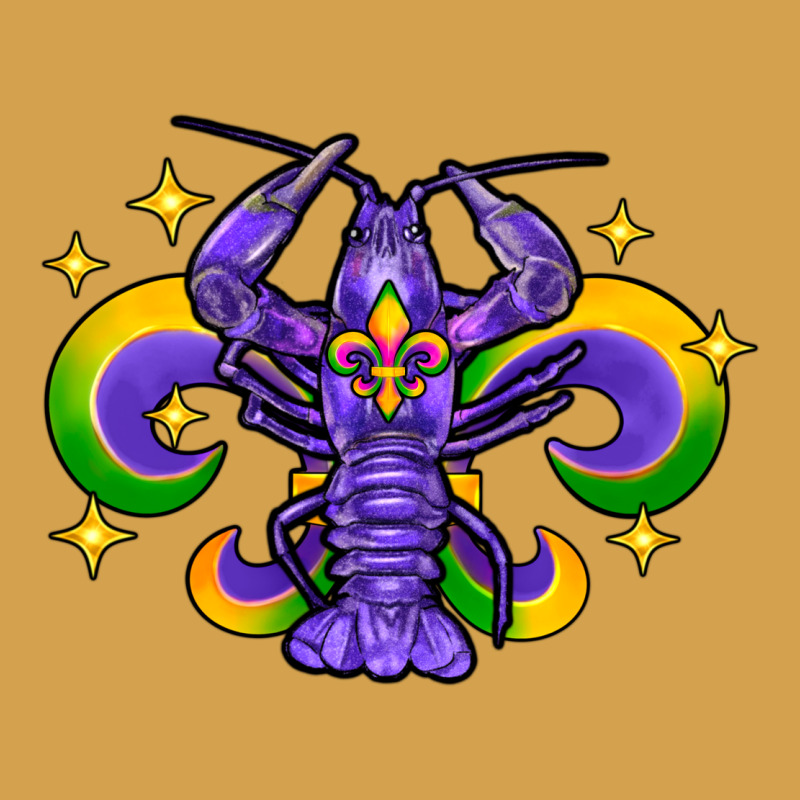 Mardi Gras Crawfish Urban Hoodie by FaDigitalArtStudio | Teevron