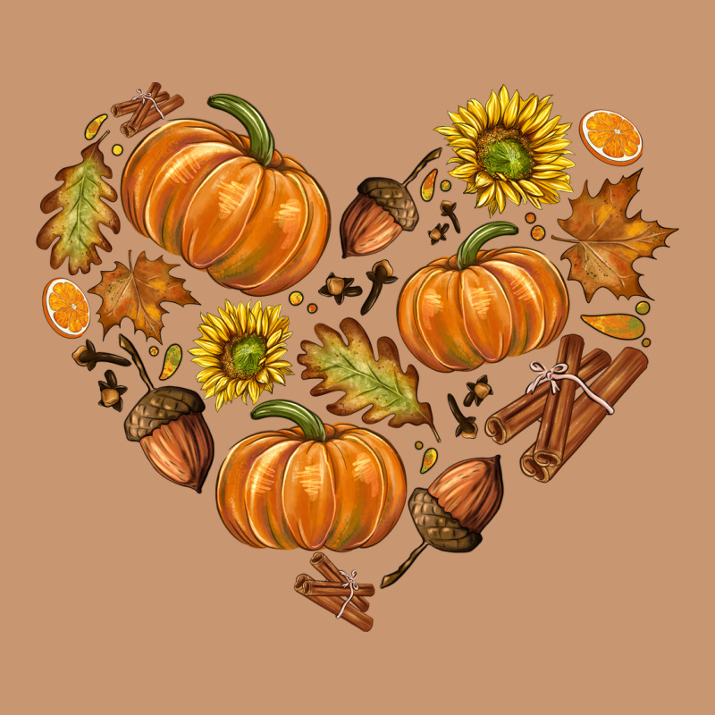 Fall Heart Heavyweight Hoodie by texasbilliewilder | Teevron
