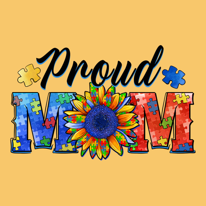 Proud Mom Autism Vintage Hoodie by BarkalooDesign | Teevron