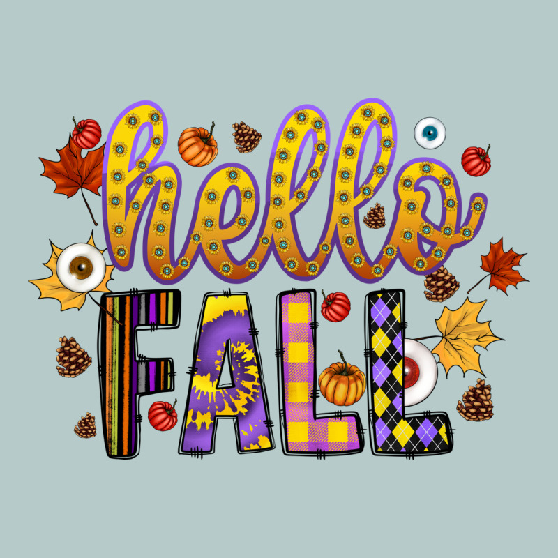 Hello Fall Heavy Core Tee by CowhideDigitalArt | Teevron