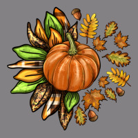 Fall Sunflower With Pumpkin Heavyweight Hoodie | Teevron