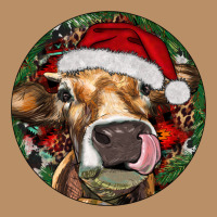 Hereford Cow Christmas Vintage Hoodie | Teevron