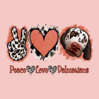 Peace Love Dalmatians Urban Heavy Tee | Teevron