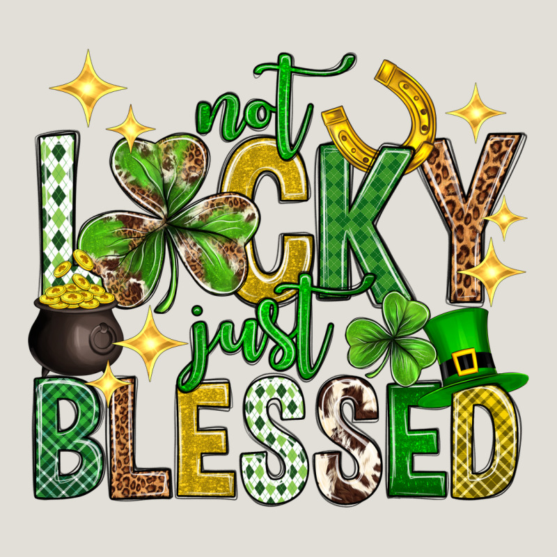 Not Lucky Just Blessed St. Patricks Day Heavy Core Tee by Neo Western | Teevron
