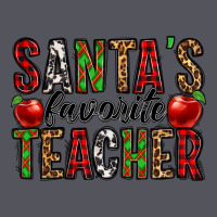 Santa's Favorite Teacher Vintage Hoodie | Teevron