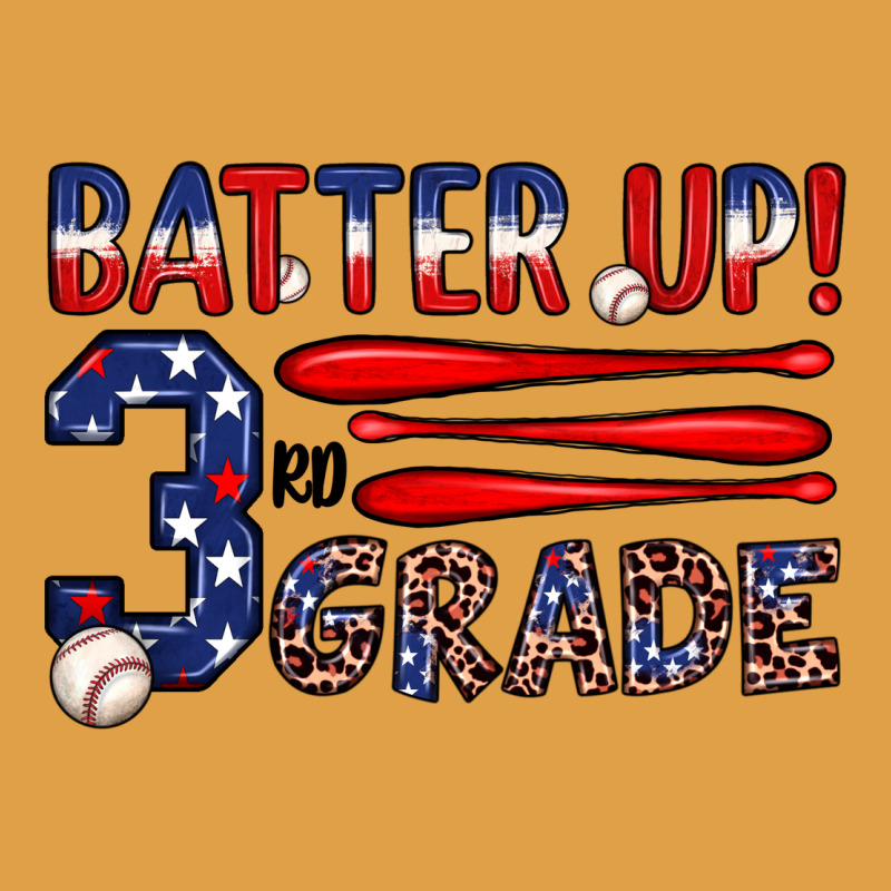 Batter Up 3rd Grade Premium Hoodie by JahusDesignShop | Teevron
