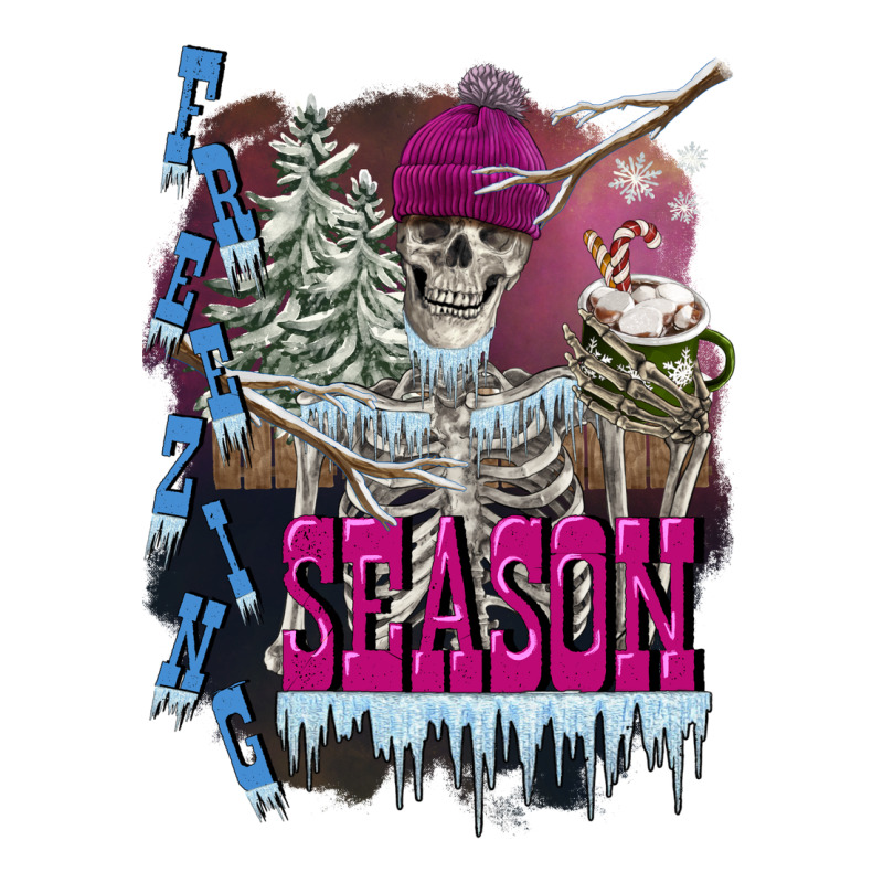 Freezing Season Skeleton Premium Tee by FaDigitalArtStudio | Teevron