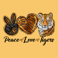Peace Love Tigers Vintage Hoodie | Teevron