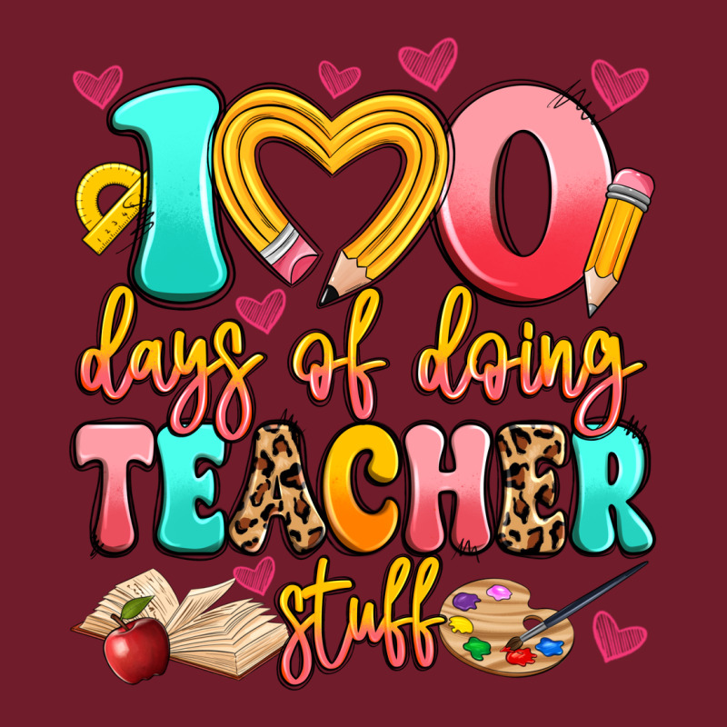 100 Days Of Doing Teacher Stuff Zipper Hoodie by Artiststas | Teevron