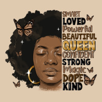 Afro Woman Smart Loved Powerful Classic Tee | Teevron