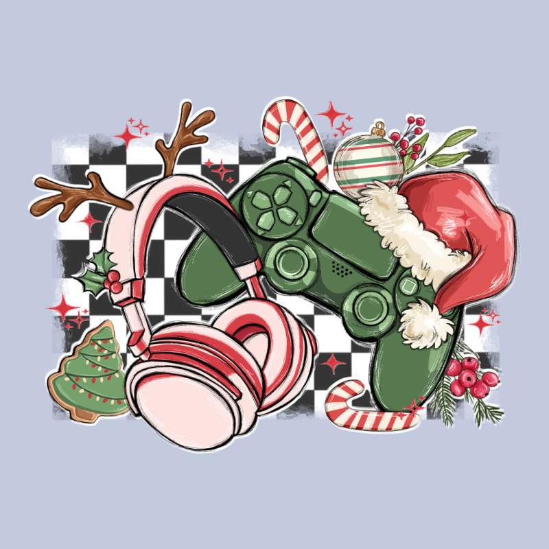 Gamer Christmas Game Controller Long Sleeve Tee by MaliasSmallBusiness | Teevron