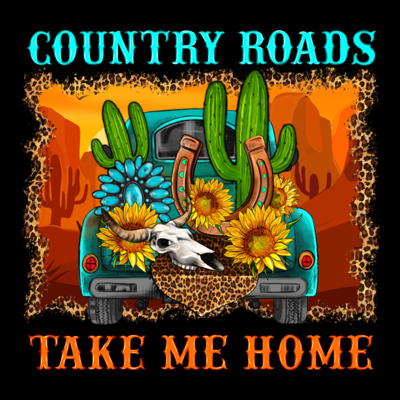 Country Roads Take Me Home Premium Tee by HRA Design Shop | Teevron