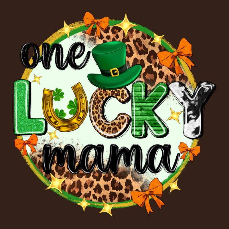 One Lucky Mama  St. Patricks Day Heavy Core Tee by Neo Western | Teevron