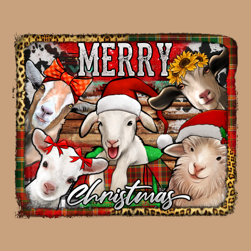 Merry Christmas Goats Vintage Tee by Jasminsmagicworld | Teevron