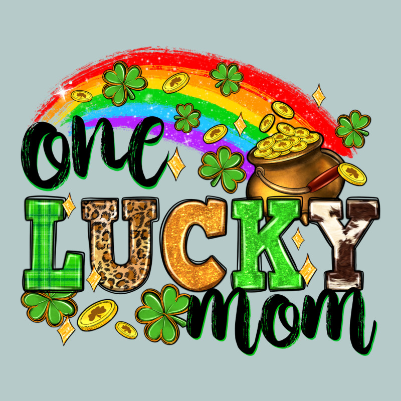One Lucky Mom St. Patricks Day Heavy Core Tee by Neo Western | Teevron