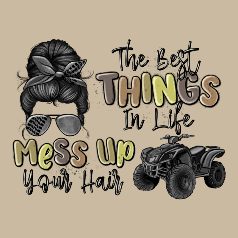 The Best Things In Life Mess Up Your Hair Long Sleeve Tee by MaliasSmallBusiness | Teevron