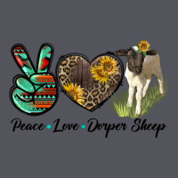 Peace Love Dorper Sheep Vintage Hoodie | Teevron