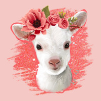 Floral Baby Goat Urban Heavy Tee | Teevron
