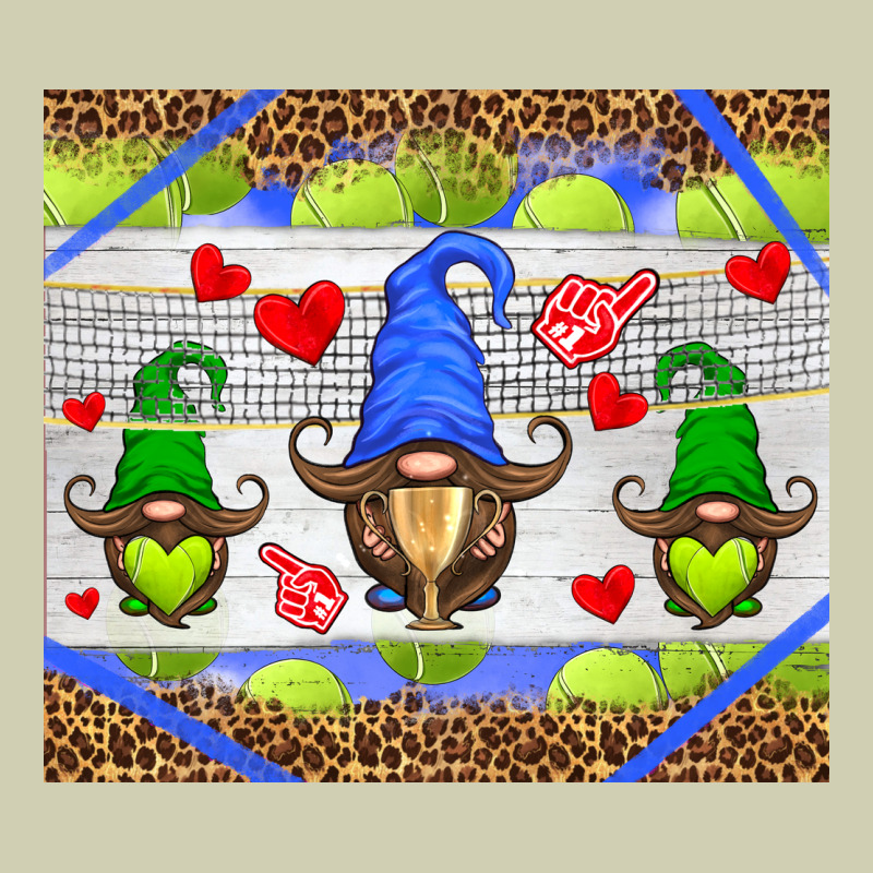 Western Tennis Gnome Heavy Core Tee by HRA Design Shop | Teevron