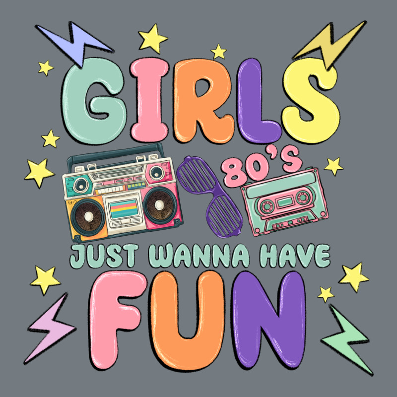 Girls Just Wanna Have Fun Heavyweight Sweatshirt by MaliasSmallBusiness | Teevron
