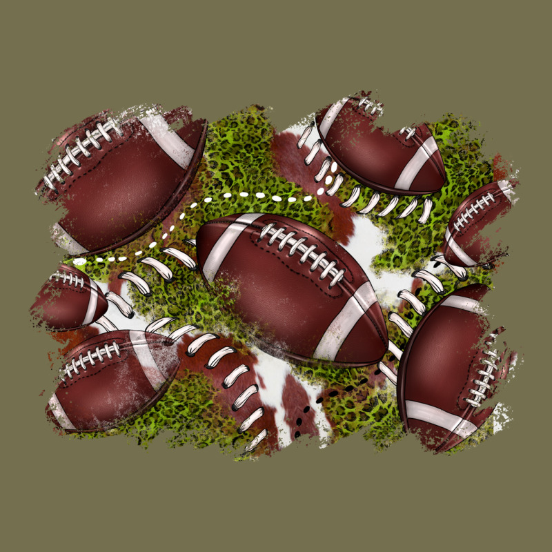 Football Background Vintage Hoodie by BarkalooDesign | Teevron